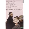 Litt�rature et r�alit�