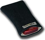 edle Norrun Handytasche # Modell Adalbod # ersetzt die Handy-Tasche von Hersteller / Modell Nokia 6760 Slide # maßgeschneidert für Ihr Handy # ein schönes Unikat # mit einseitig eingenähtem Strahlenschutz gegen Elektro-Smog # mit Mikrofaser-Einlage zur Reinigung von Handy und Display # aus dem Hause Norrun # Made in Germany # Handysocke # Handy Tasche Schutzhülle Hülle