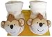 Naturally for Baby Organic Plush Milo Character Bootie Set, Large