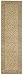 Nourison Zanibar Large Scroll Ivory 2.3-Feet by 8-Feet Polyacrylic Runner Rug