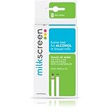 milk screen 家庭用母乳アルコールチェッカー ミルクスクリーン　8包入り