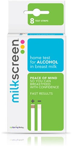 milk screen 家庭用母乳アルコールチェッカー ミルクスクリーン　8包入り