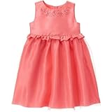 GYMBOREE(ジンボリー) シマー ジェム ドレス コーラル ワンピース 6～12ヶ月【並行輸入】