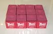 Masters Burgundy Billiard Chalk - 1 Dozen - Free Shipping!