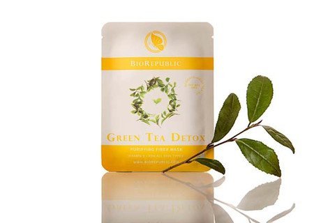 BioRepublic Skincare Green Tea Detox 3 Mask Set