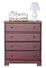 Kalani 4 Drawer Dresser in Cherry Finish By Da Vinci Baby Furniture