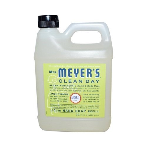 Mrs Meyers Clean Day Liquid Hand Soap Refill Lavender 33 Fl Oz TEJ