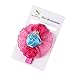 ROEWELL® 5 Pieces Baby's Headbands /Girl's Rose Flower/ Hair Bows/Hair bands(5 Pack)