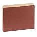 S J Paper S71100 Redrope Recycled 1-3/4" Expanding File Pocket, Letter Size, 50/box