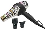 Hot Tools IONIC Salon Dryer - Rainbow Zebra HT1057RZ