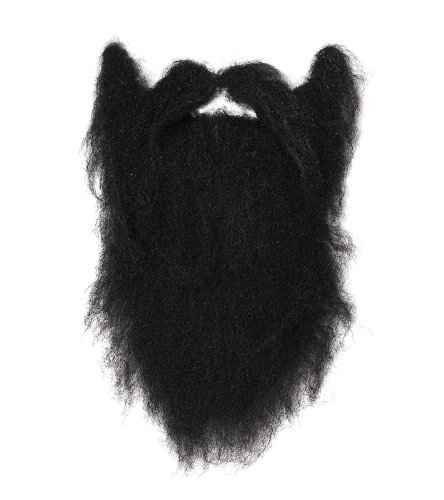 NEW LARGE BLACK BEARD