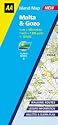 Malta and Gozo (AA Island Maps)