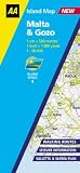 Malta and Gozo (AA Island Maps)