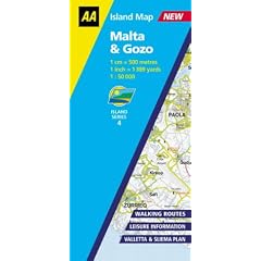 Malta and Gozo (AA Island Maps)