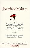 Revue Editions Complexe  / Considérations sur la France