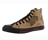 Converse Men's All Star Chuck Taylor Sailor Jerry Hi Casual Shoe Tan, Chocolate (10)
