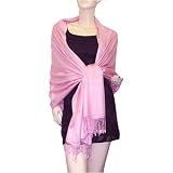 Pashmina/Silk Wrap Pink