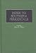 Book Index to Southern Periodicals (Historical Guides to the World's Periodicals and Newspapers)