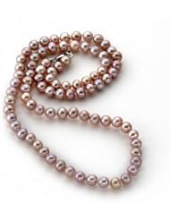 Freshwater Pearl Silver Necklace 18"
