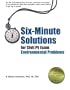 Six-Minute Solutions for Civil PE Exam Environmental Problems