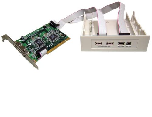 Buy Max Value USB 2.0 & Firewire 400 PCI Card with 5.25"/3.5" Bay Hub online at Discounted New and Used prices. Delivered to your door with Off-The-Bookshelf.