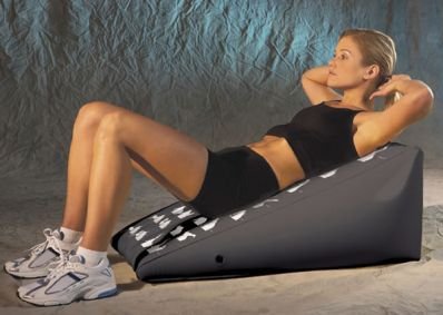 Inflatable Ab Toner Dark Gray