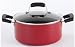 Hamilton Beach 92025 Aluminum Nonstick Elite 5 Quart Covered Dutch Oven, Red