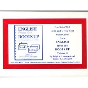  Share your own customer images Publisher: learn how customers can search inside this book. English from the Roots Up Flashcards,