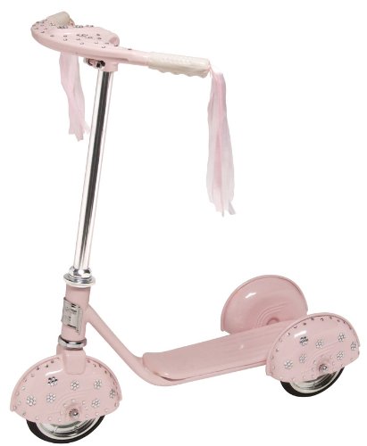 Morgan Retro Scooter in Pink Crystal