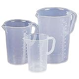 Adorama One (1) Quart, 32 oz., 1000ml Plastic Graduate