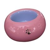 Gisela Graham Pet Bowl Pink