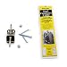Quakehold! 2930 4-Inch Steel Furniture Cable