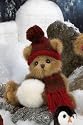 Sammy Snowball - Bearington Collection Christmas Teddy Bear