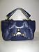 Fendi Handbags Secrete Code Dark Blue Calf Leather 8BN199