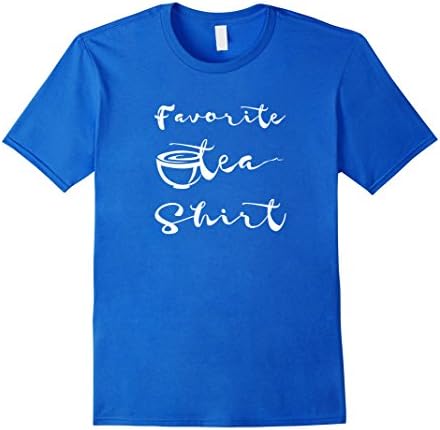 Men's Favorite Tea Shirt Small Royal Blue