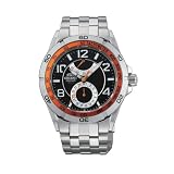 Orient Men's Power Reserve Semi-Skeleton Black Automatic Watch #CFM00002B