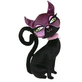  DC Comics Catwoman - 12 inch Slinky Cat Burglar - Poseable Plush Doll - Purple Mask and Choker