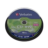 Verbatim 43480 12x CD-RW - Spindle 10 Packby Verbatim