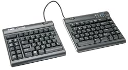 Kinesis Ergonomic Keyboard, Freestyle solo USB, Black by DS International
