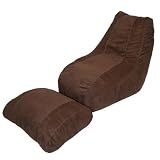 Review Artist Colony  / Microsuede Video Lounger Set - Brown