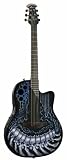 Ovation DJ Ashba LTD Edition Model DJA34-CHB 6 String Acoustic / Electric Guitar