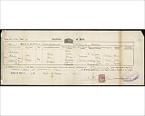Photographic Prints of Birth Certificate 1901 from Mary Evans Photographic Prints of Birth Certificate 1901 from Mary Evans