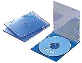 ELECOM CFC-01BU02 スリムCDケース(3枚パック)