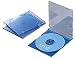 ELECOM CFC-01BU02 スリムCDケース(3枚パック)