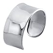 Handcrafted Sterling Silver Plain Cuff Bracelet 31mm