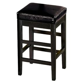Counter Height Stool Backless Dark Brown by Home Decorators Collection