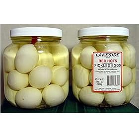 Red Hot Gourmet Pickled Eggs - 2 jars