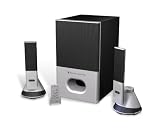 Altec Lansing VS4221 2.1 Speaker System Music and Gaming System with Remote