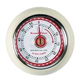 Retro Eieruhr / Küchentimer ROUND creme