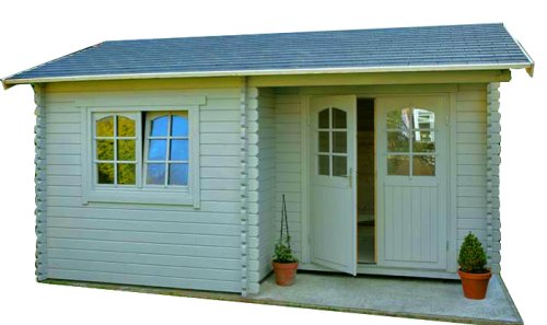 Home Office Log cabin Double Glazed 44mm 5m x 4m